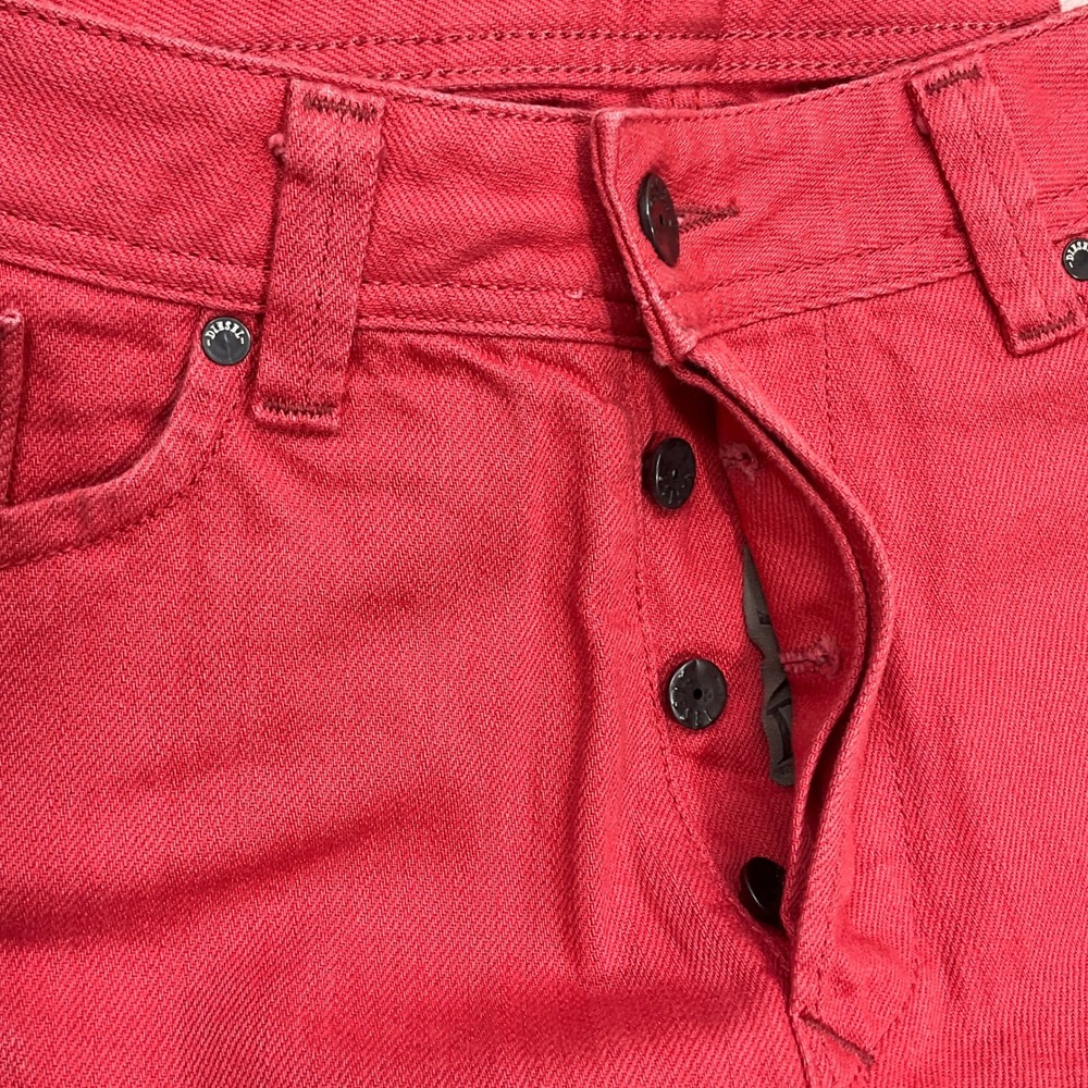 Diesel Red Slim Men Jeans - Picture 8 of 13